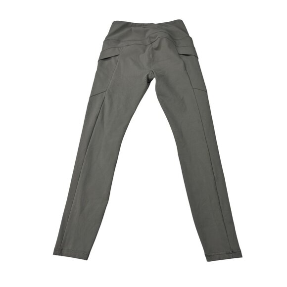 Avalanche Womens Olive Leggings S Polyester/Spandex - Picture 2 of 11